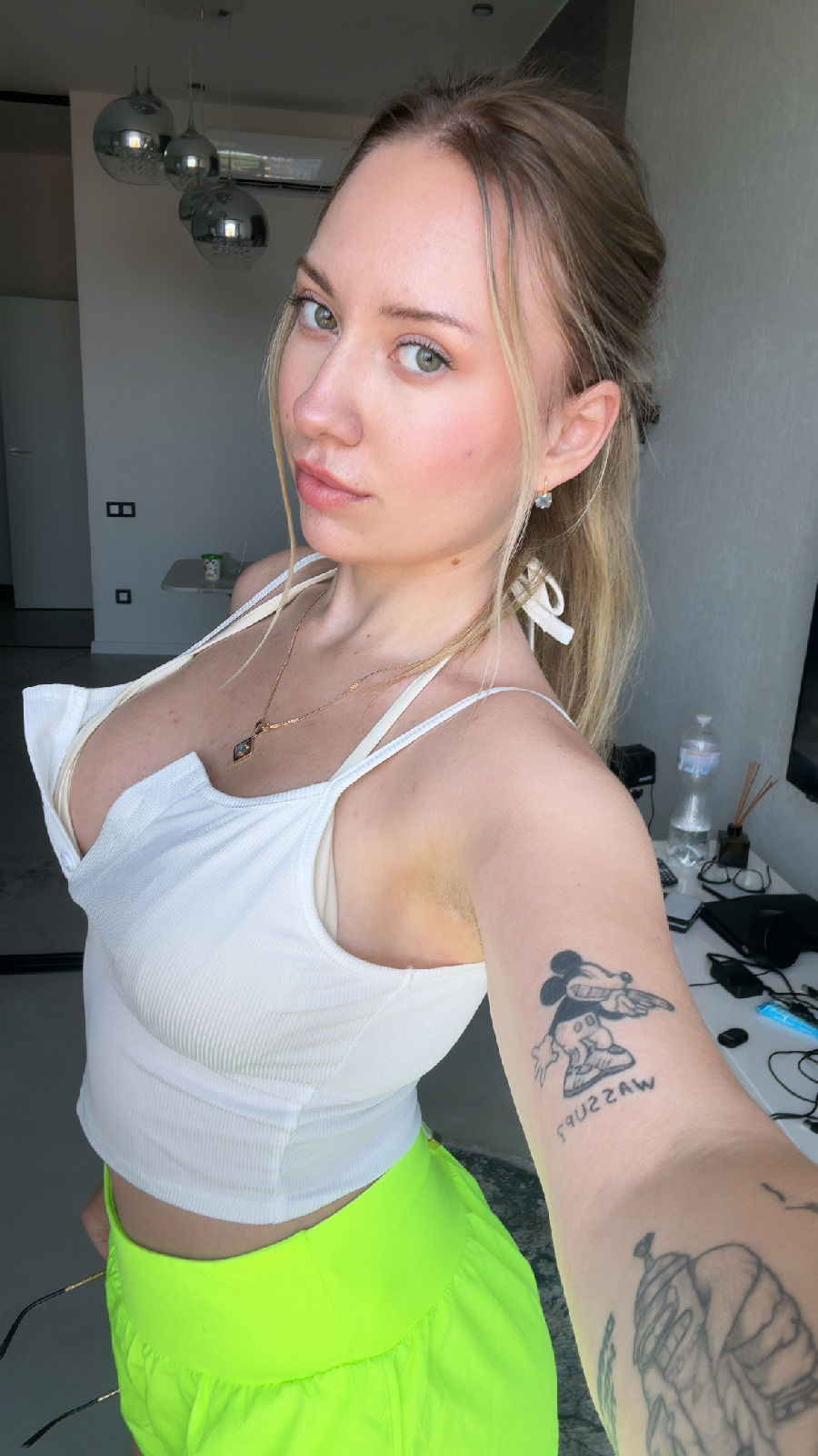 KateV in her underwear in Minneapolis