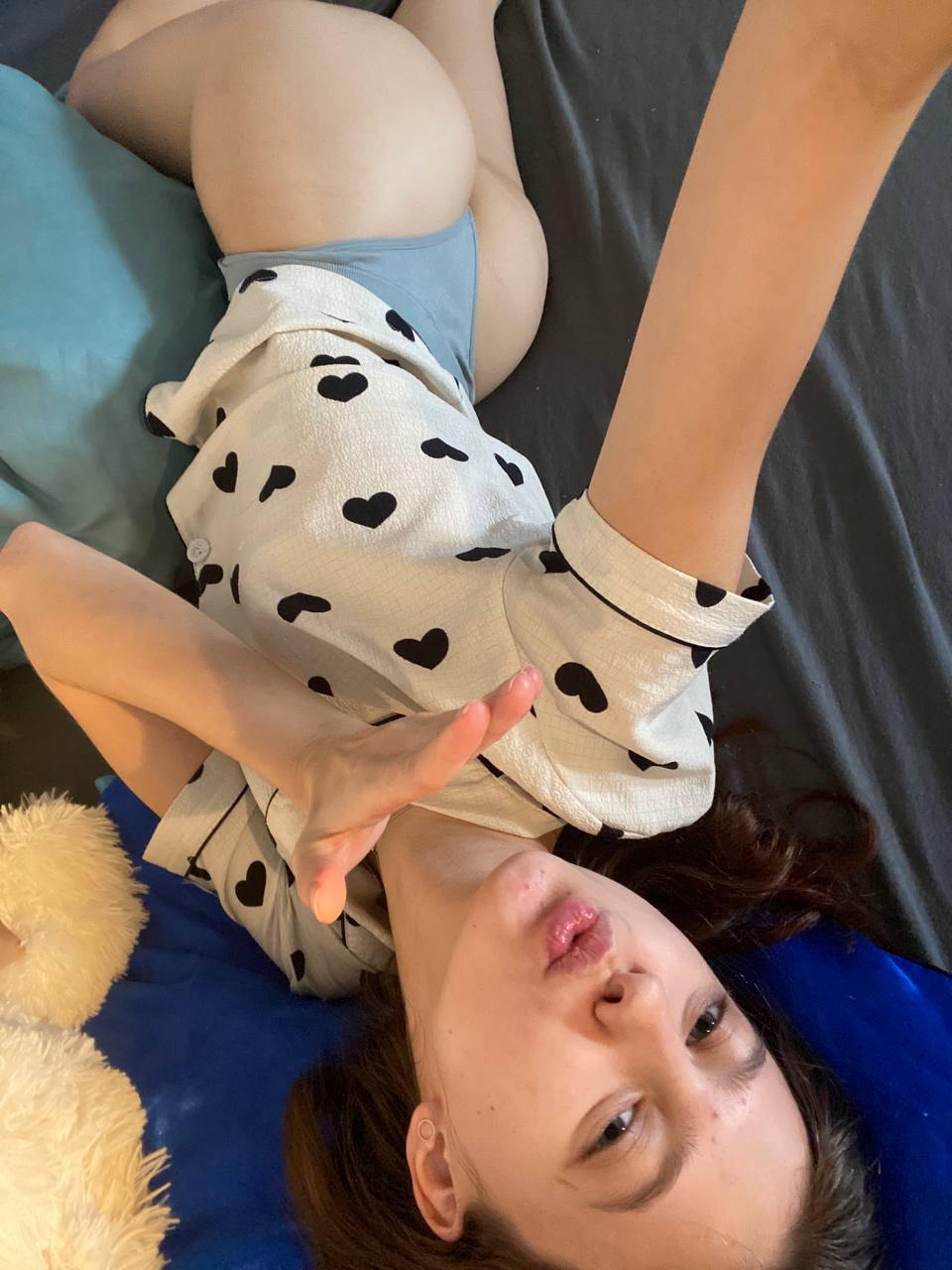 A cozy shot with Your princess — straight from Minneapolis